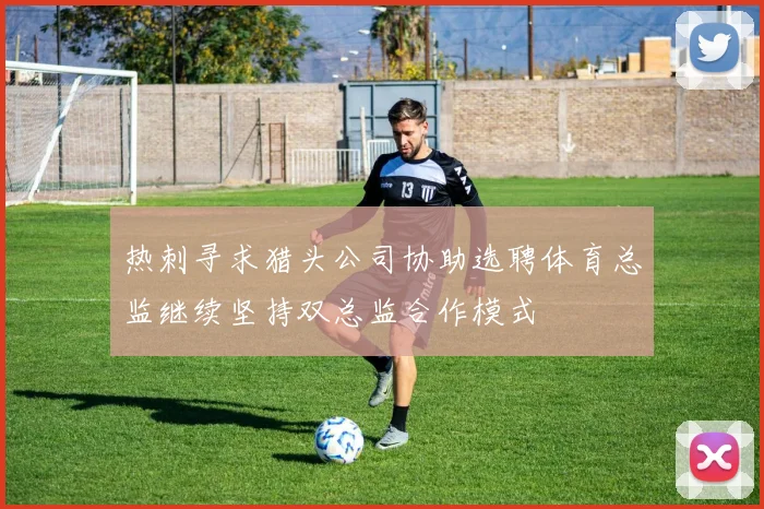 热刺寻求猎头公司协助选聘体育总监继续坚持双总监合作模式